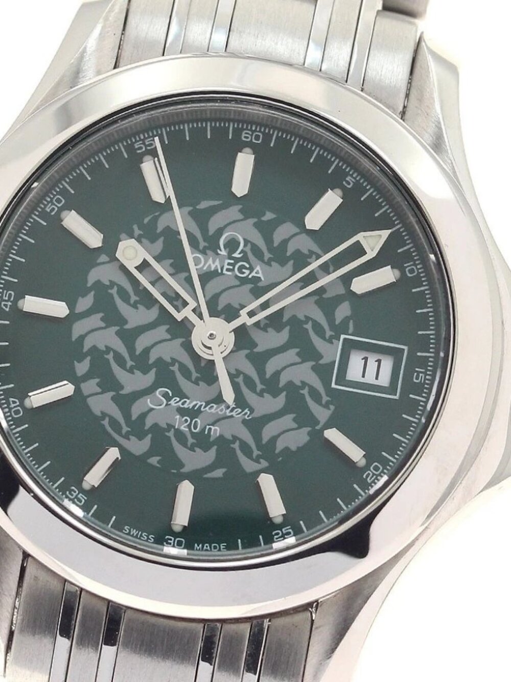 OMEGA Seamaster120 Jacques Mayol 1998 2586.70 Date Quartz Ladies Watch_951141